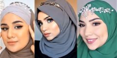 طريقة عمل لفات حجاب للمناسبات والاعراس 2022 سهلة