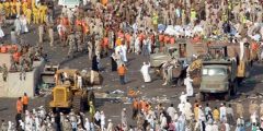 فيديو انهيار مبنى في مكة وعدد الضحايا