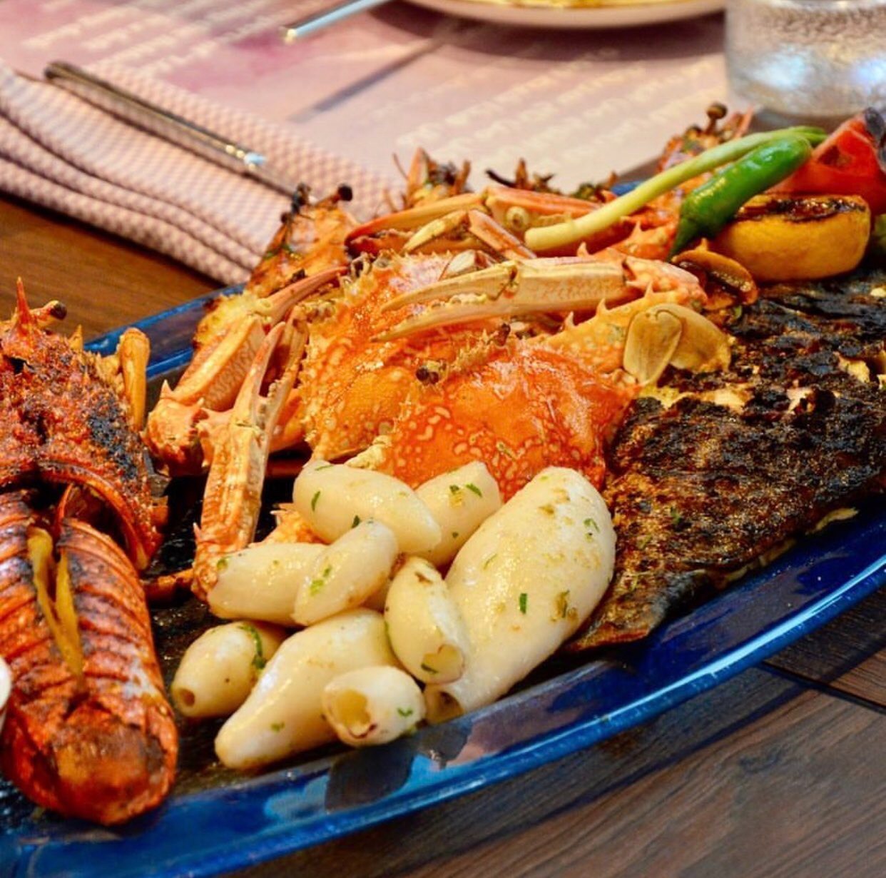 افضل مطعم سمك في دبي المسافرون العرب