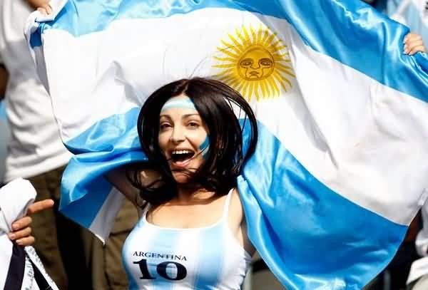 صور مشجعات الأرجنتين بكأس العالم 2022