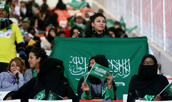 صور مشجعات السعودية بكأس العالم 2022