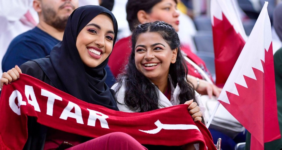 صور مشجعات قطر بكأس العالم 2022