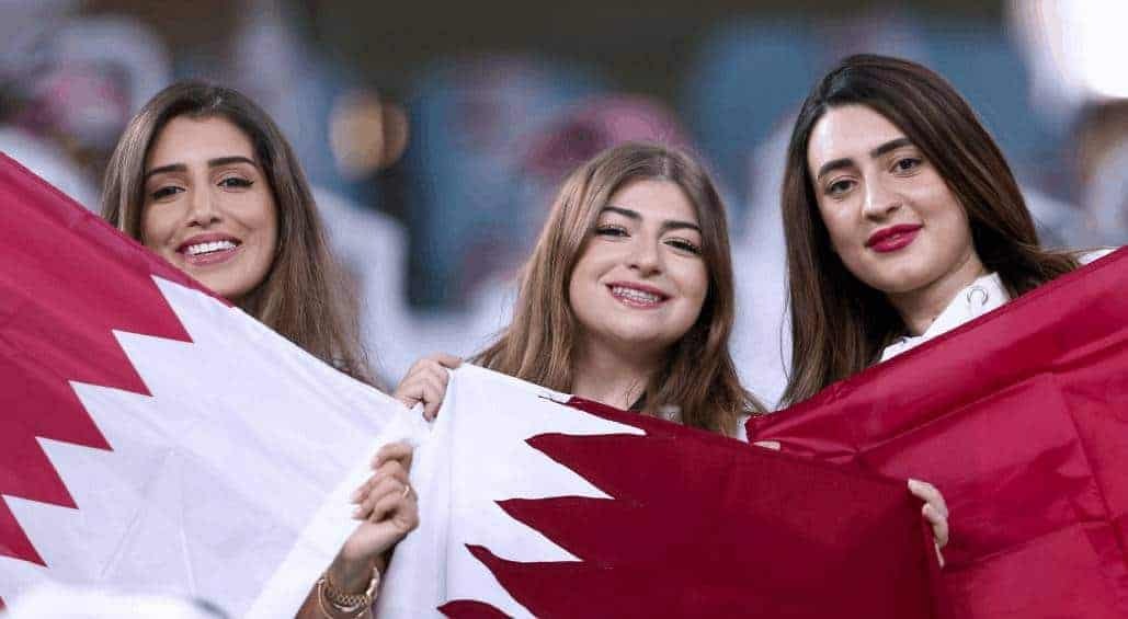 صور مشجعات قطر بكأس العالم 2022
