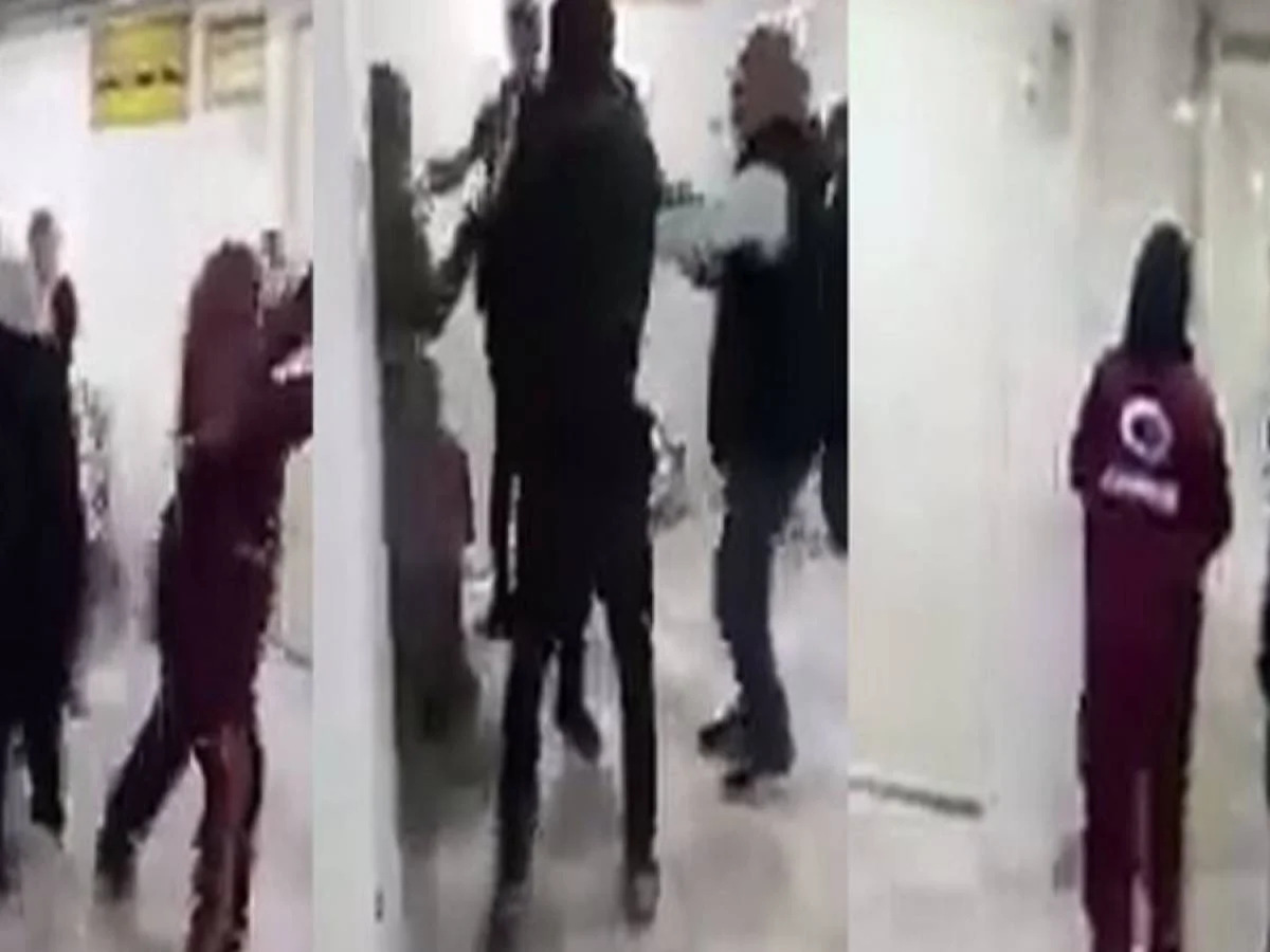 فيديو لحظة اعتداء أشخاص على العاملين في مستشفى قويسنا المركزي بالمنوفية