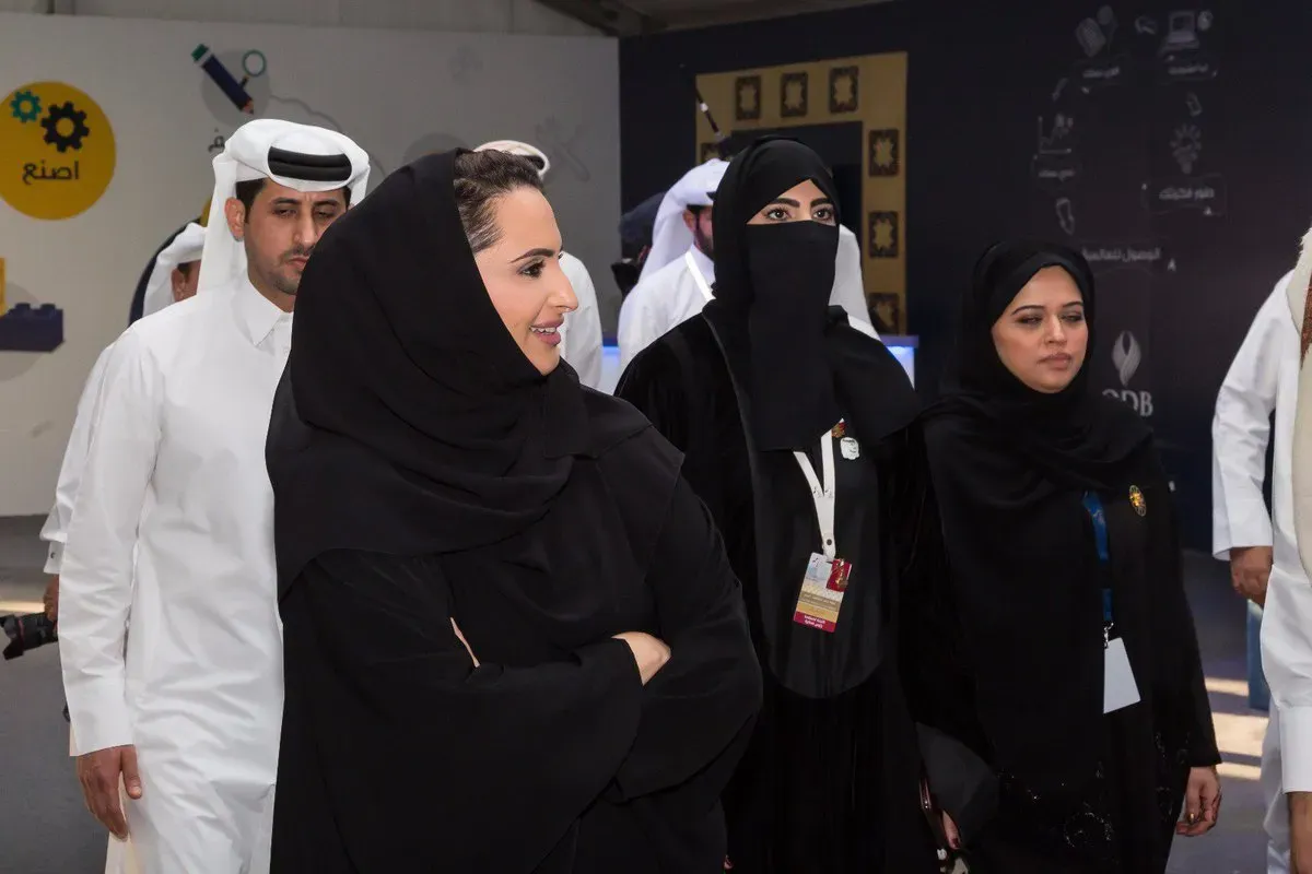 الشيخة جواهر آل ثاني زوجة أمير قطر
